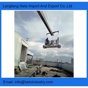 Building cleaning steel 6 meters ZLP 630 motorized gondola