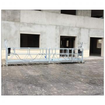 Robust construction cradle galvanized steel suspended working platform