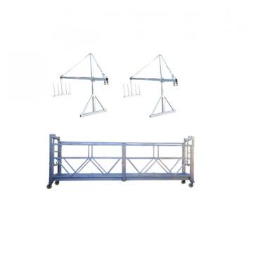 Aluminium 6 meters ZLP630 counter weight suspended platform