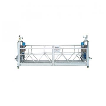 High rise building maintenance unit aluminium parapet clamp gondola