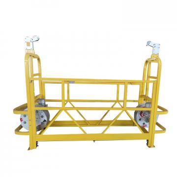 Aluminum 2 meters modular suspended platform with wire winder