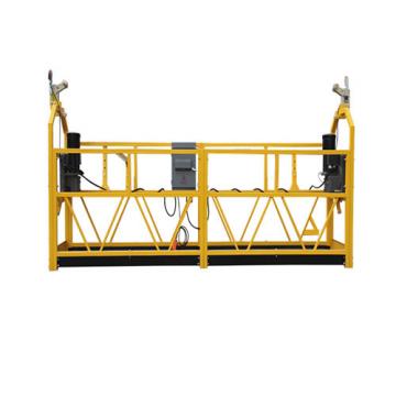 Painting steel 6 meters 380V 50HZ electric temporary suspended platform