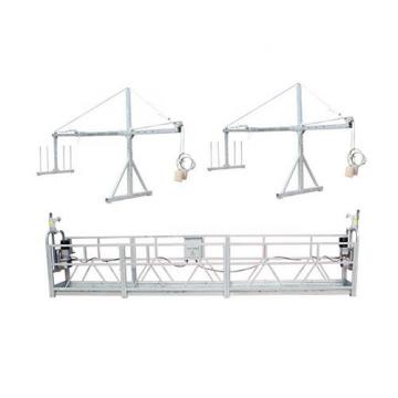 630kg electric aluminum temporary suspended platform gondola for window cleaning