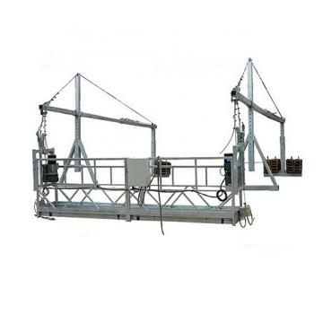 6 meters aluminum suspended platform cradle for building maintenance