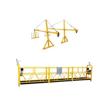 6 meters aluminum suspended building platform for building maintenance