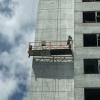 Temporarily installed suspended platform safety hanging scaffolding