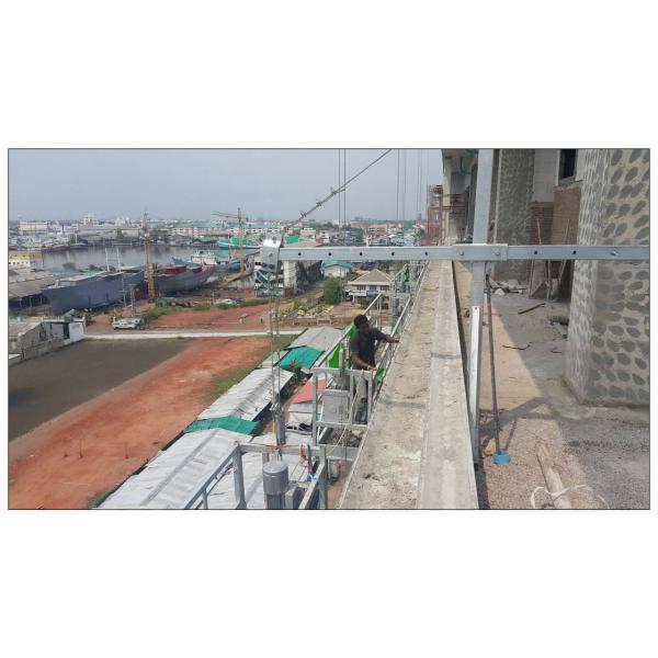 7.5 meters 800kg India galvanized steel suspended platform for building cleaning #1 image