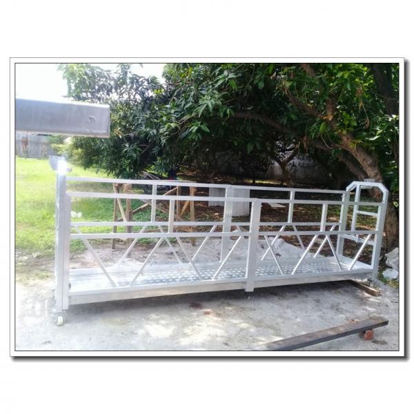 Indonesia 6 meters aluminium ZLP630 suspended platform gondola #1 image