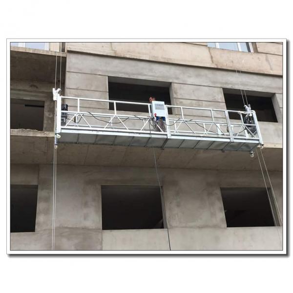 Building painting suspended access equipment ZLP630 building gondola platform in indonesia #1 image