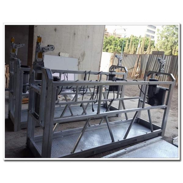 ZLP series painting steel temporary suspended platformZLP630 counter weight gondola #1 image