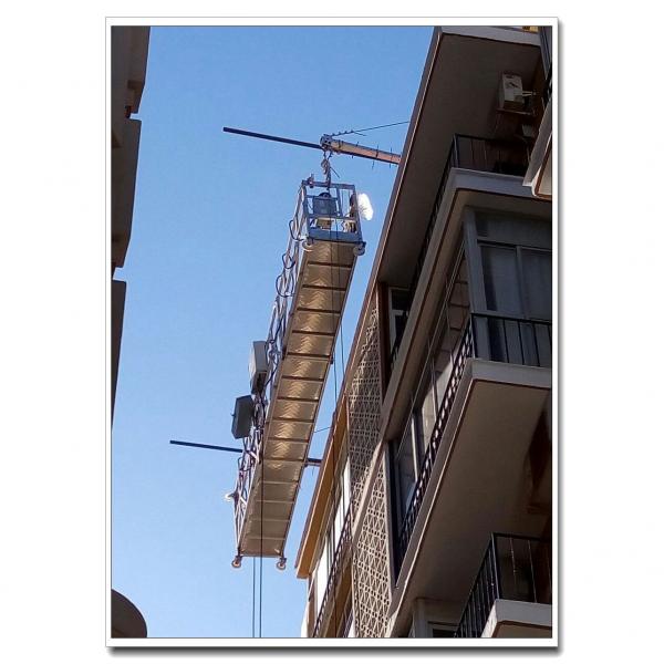 Safety aluminium ZLP630 construction gondola for chimney #5 image