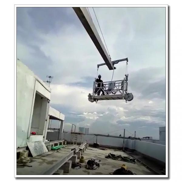 Working at heights suspended access platform temporary gondola #4 image