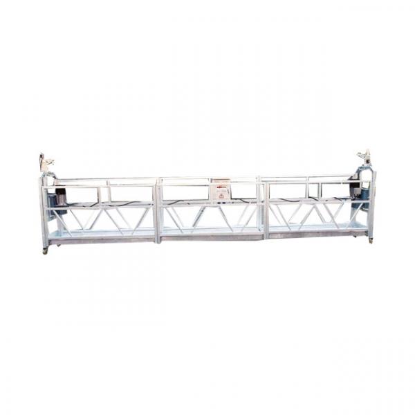 Aluminum ZLP630 6 meters counter weight window cleaning gondola for sale #1 image