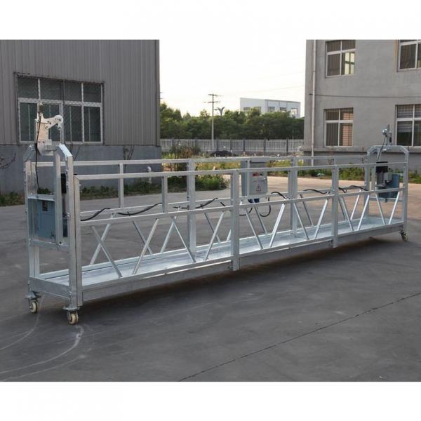 Building cleaning 7.5 meters ZLP800 suspended wire rope platform manufacturer #1 image