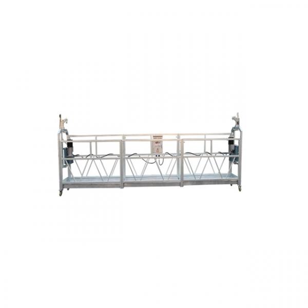 Aluminium suspended platform ZLP630 6 meters temporary hoist gondola #1 image