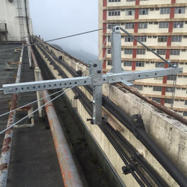 Galvanized steel electric suspended platform scaffolding for window cleaning #1 image