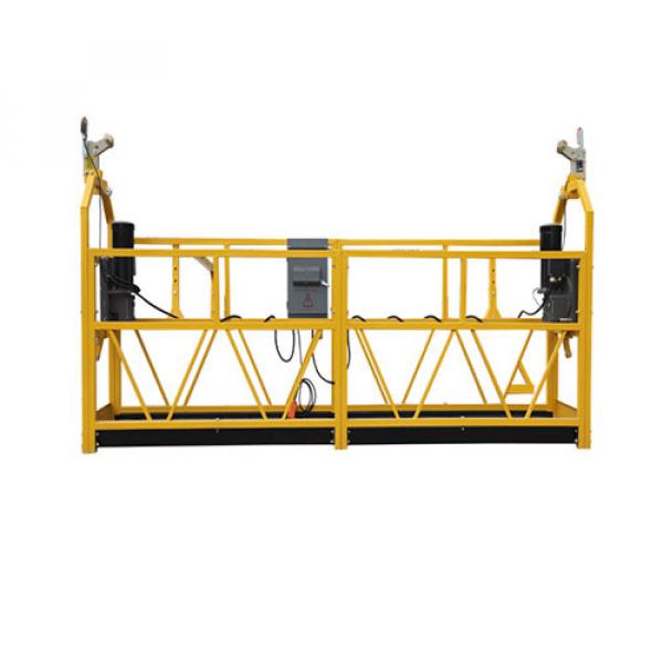 Painting steel 6 meters 380V 50HZ electric temporary suspended platform #1 image