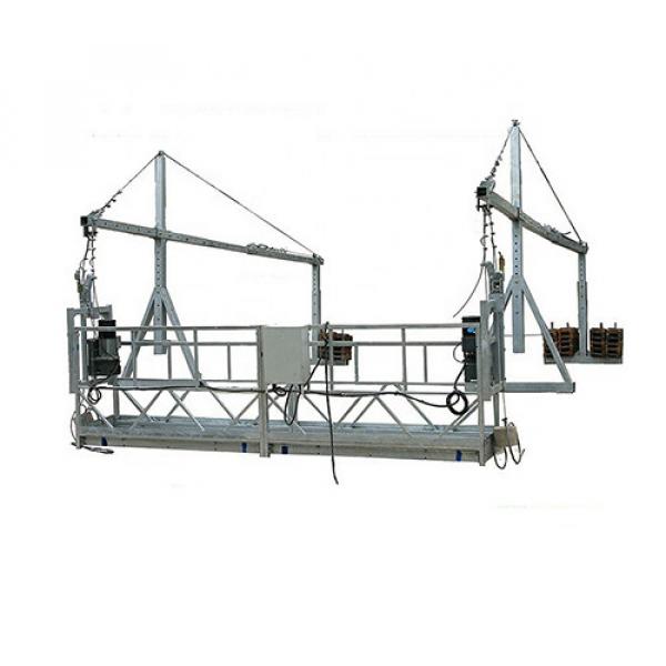 6 meters aluminum suspended platform cradle for building maintenance #1 image