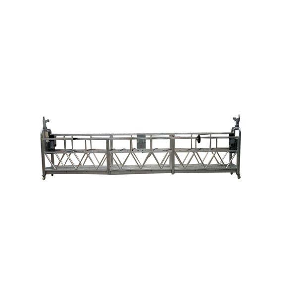 Aluminum ZLP630 counter weight gondola for building maintenance #1 image