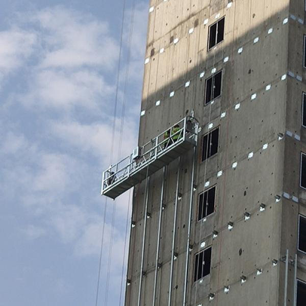 Galvanized steel 7.5 meters rope suspended working platform #1 image