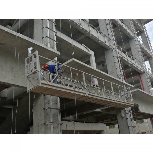 Aluminum suspended working platform ZLP630 for window cleaning #1 image